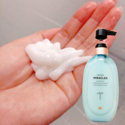 ミラクルズ うるおいブースト シャンプー/トリートメント/パンテーン/市販シャンプーを使ったクチコミ(3枚目)