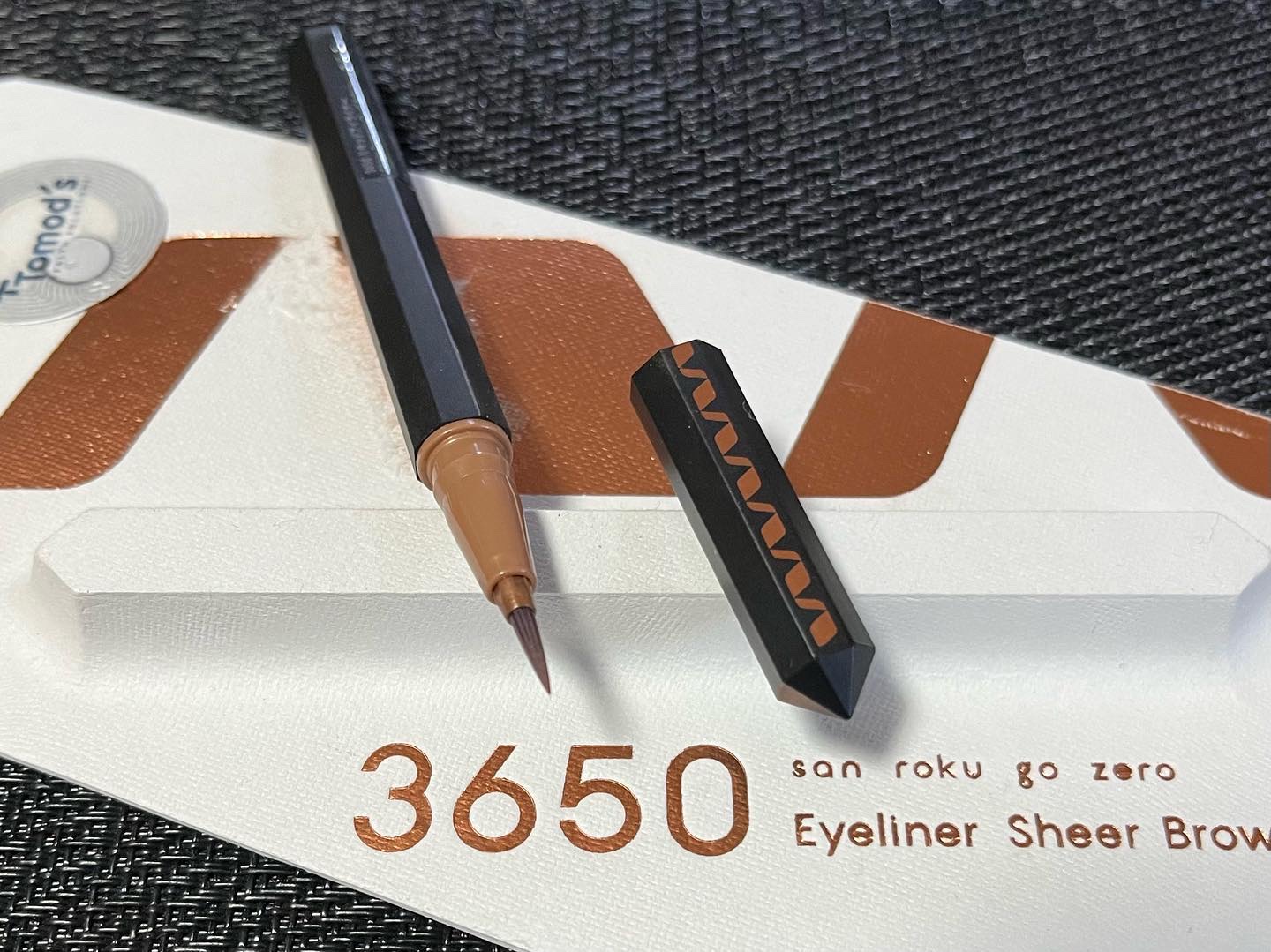 リキッドアイライナー  シアーブラウン(Sheer Brown)/3650/リキッドアイライナーを使ったクチコミ（1枚目）