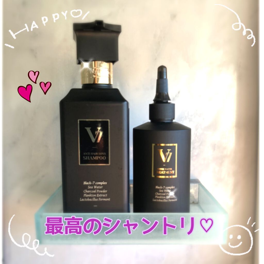 V7 アンチヘアロス シャンプー/by : OUR/サロンシャンプーを使ったクチコミ（1枚目）