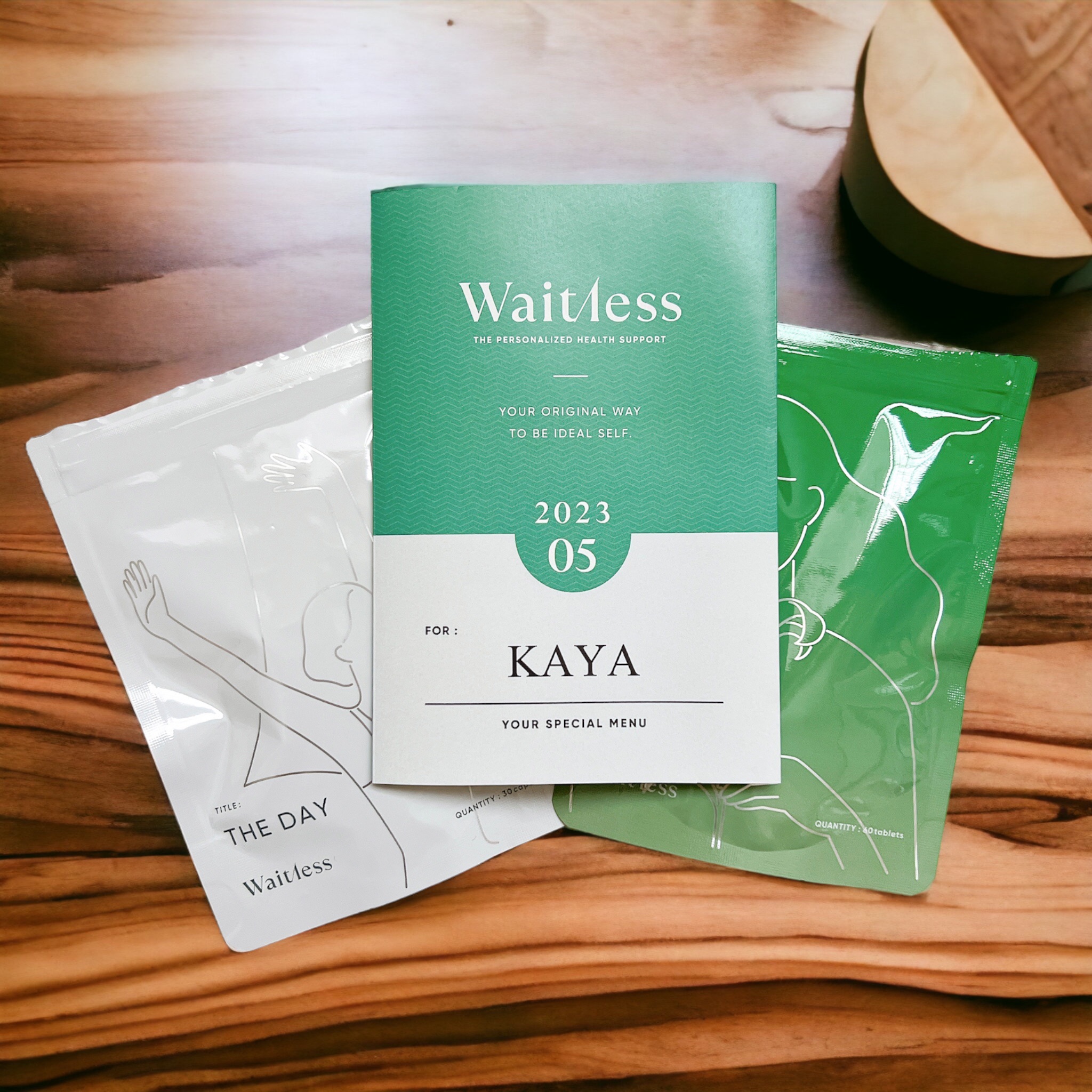 Waitlessパーソナライズサプリ/Sparty/ボディサプリメントを使ったクチコミ（2枚目）