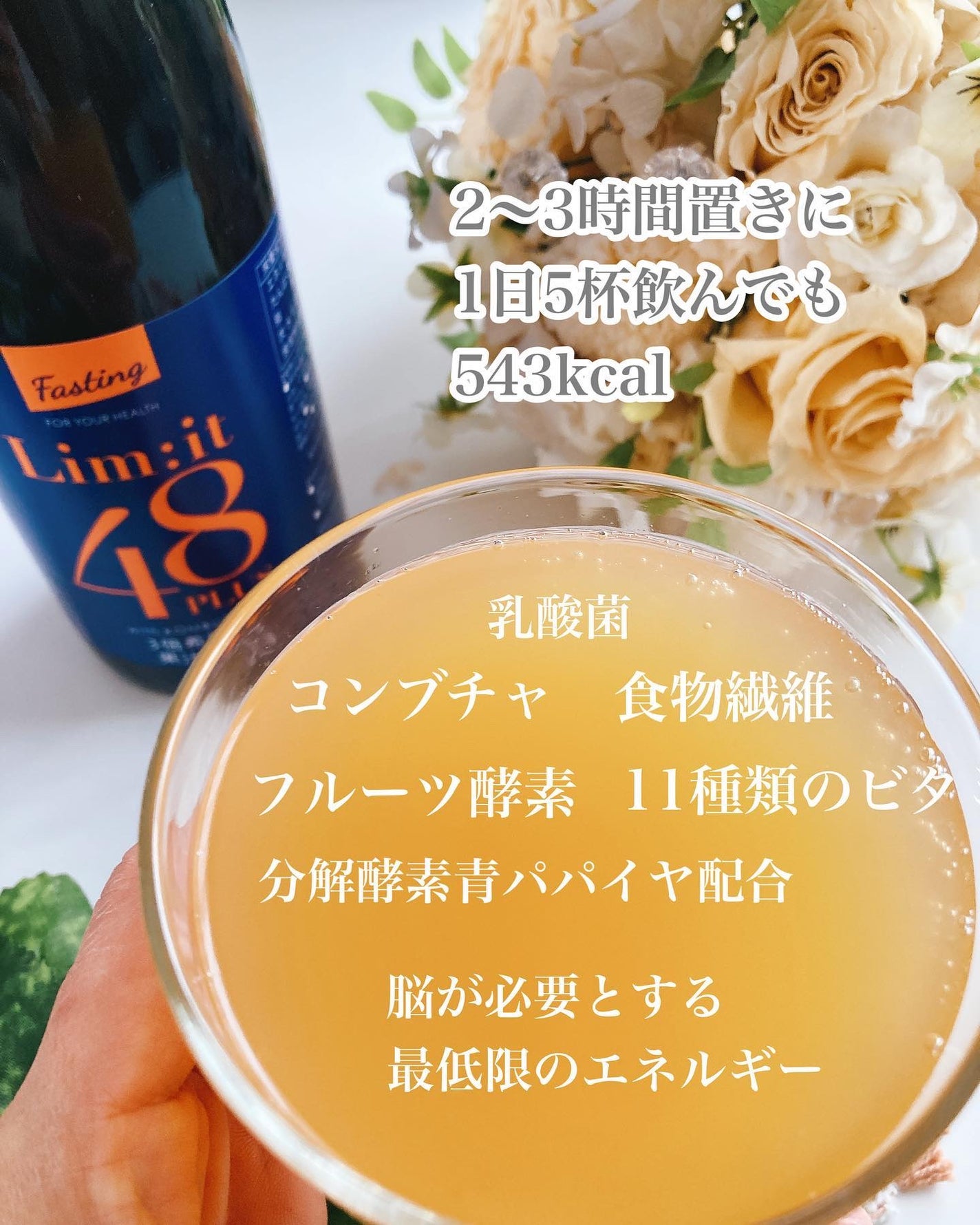 リムイット48プラス/lim:it48/酵素ドリンクを使ったクチコミ(3枚目)