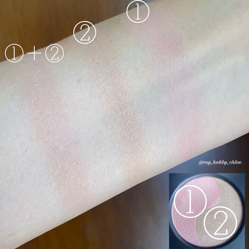 セルヴォーク カムフィー ブラッシュ/Celvoke/パウダーチークを使ったクチコミ(5枚目)