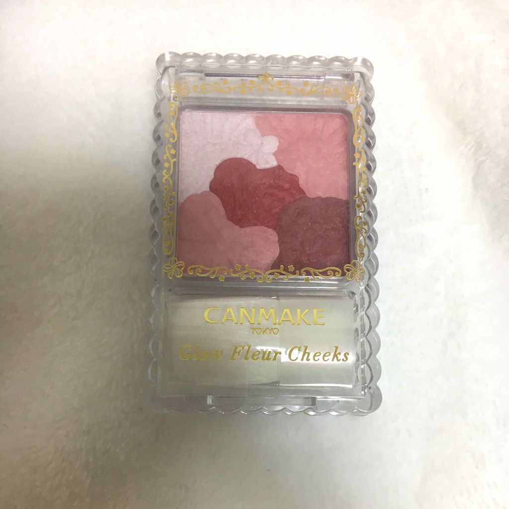 グロウフルールチークス/キャンメイク/パウダーチークを使ったクチコミ（1枚目）