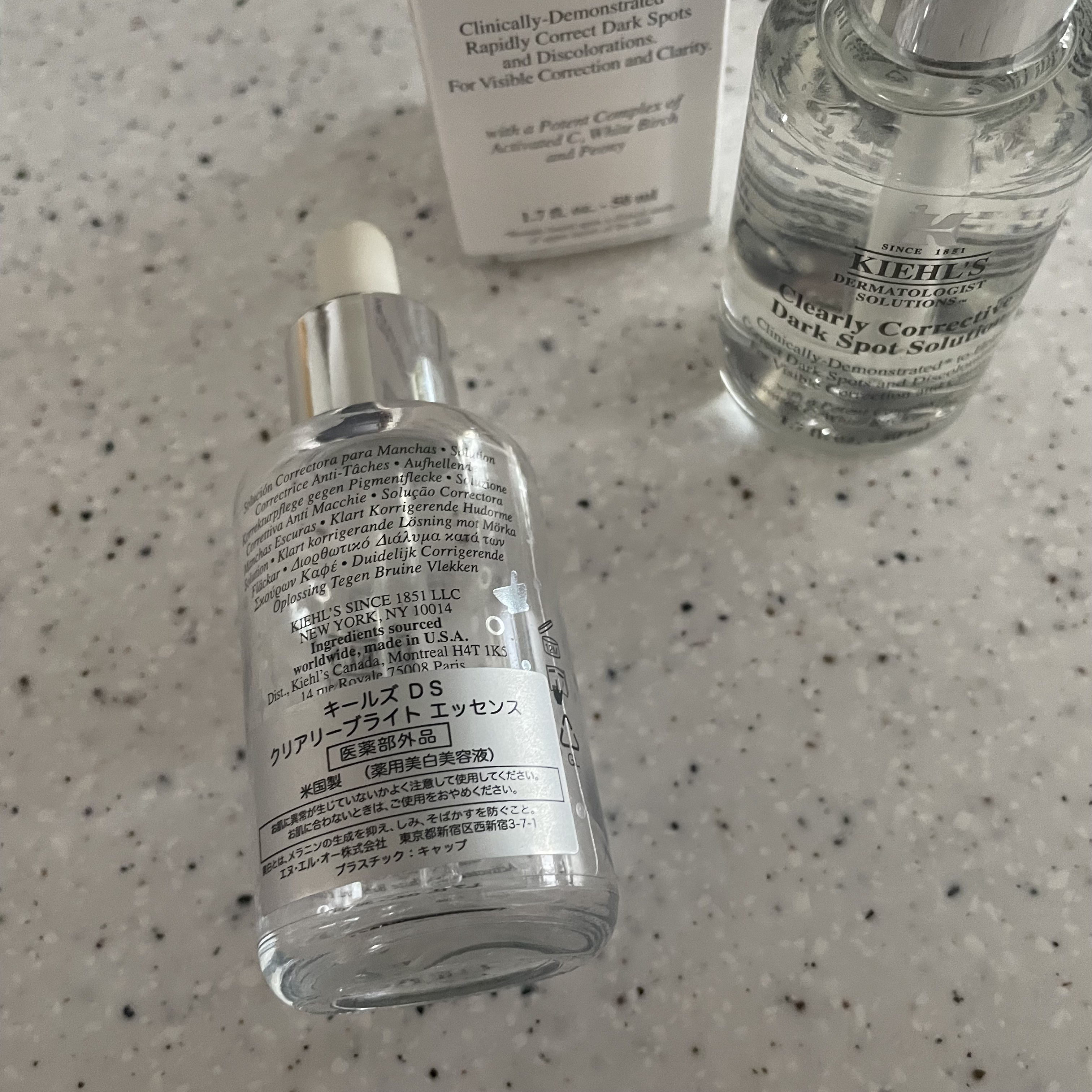 キールズ DS クリアリーブライト エッセンス[医薬部外品]/Kiehl's/美容液を使ったクチコミ（2枚目）