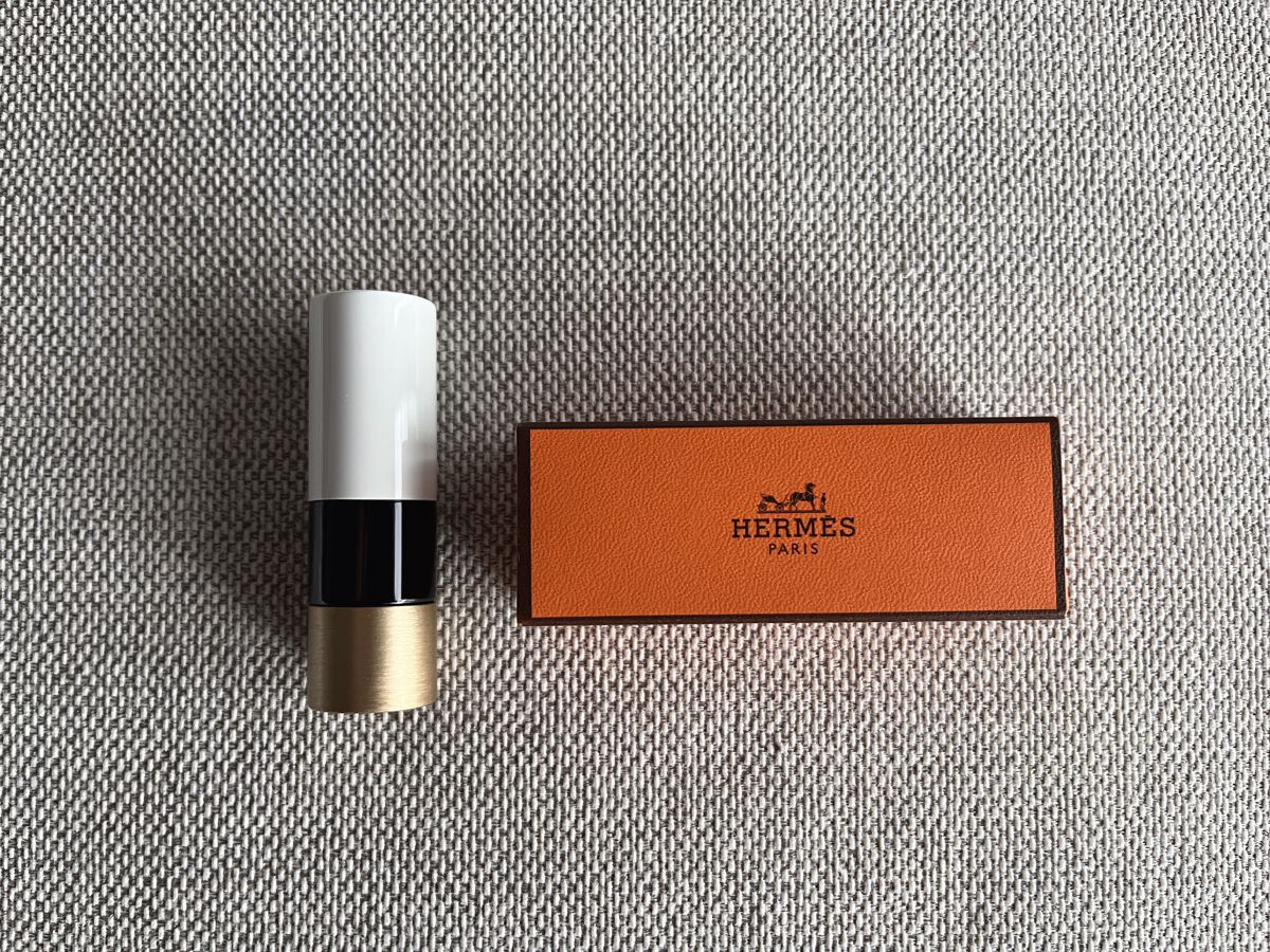 〈ルージュ・エルメス〉 ルージュ ア レーヴル サティネ/エルメス/口紅を使ったクチコミ（2枚目）