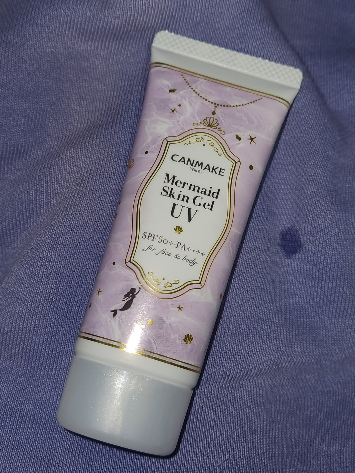 マーメイドスキンジェルUV/キャンメイク/日焼け止めジェルを使ったクチコミ(1枚目)