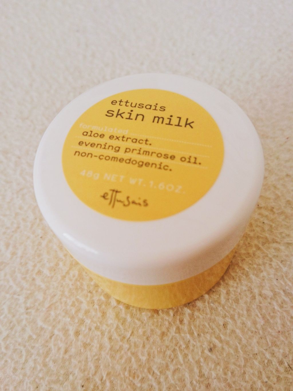 スキンミルク/ettusais/フェイスクリームを使ったクチコミ(1枚目)