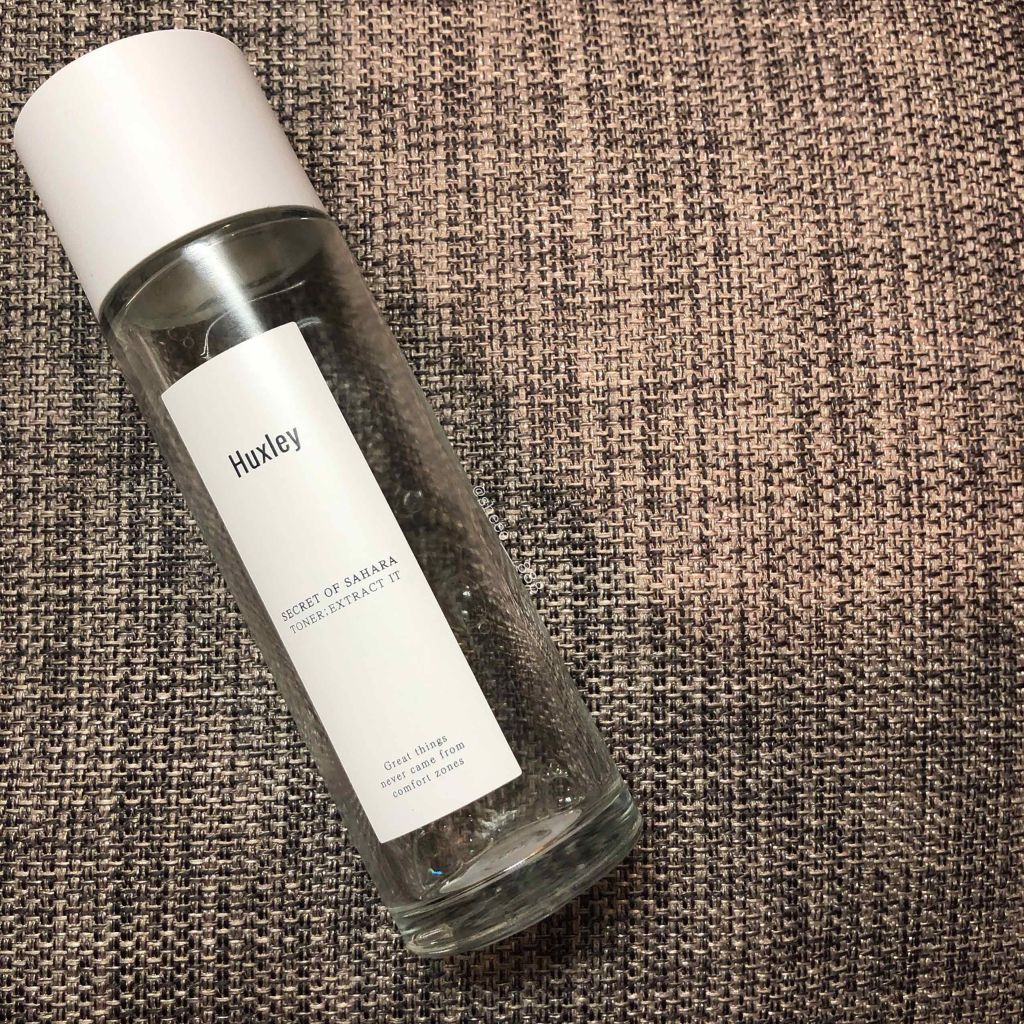 トナー；エクストラクトイット/Huxley/化粧水を使ったクチコミ（1枚目）