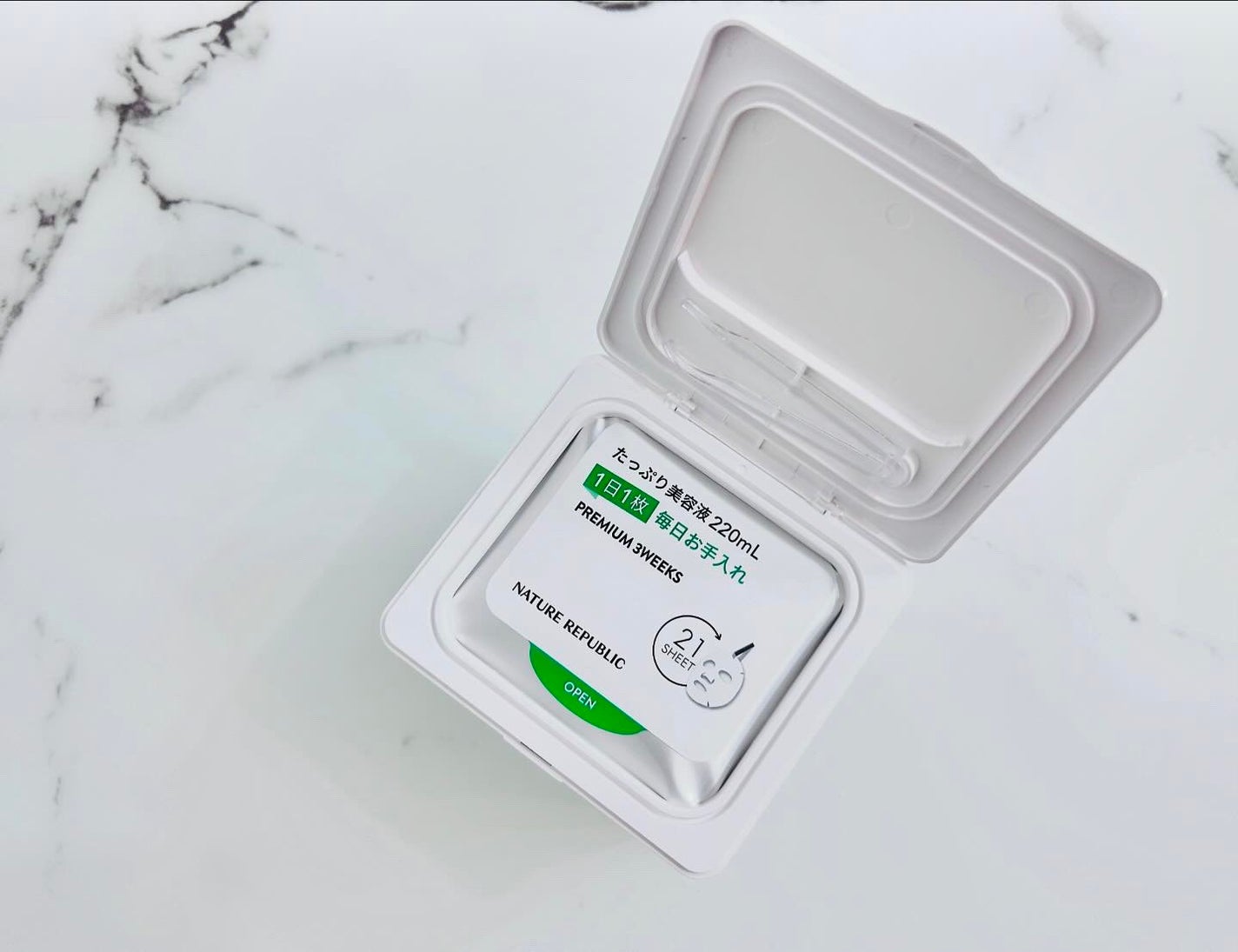 キューブマスク レチノール/ネイチャーリパブリック/シートマスク・パックを使ったクチコミ(2枚目)