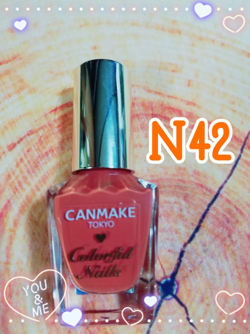 カラフルネイルズ/キャンメイク/マニキュアを使ったクチコミ(4枚目)