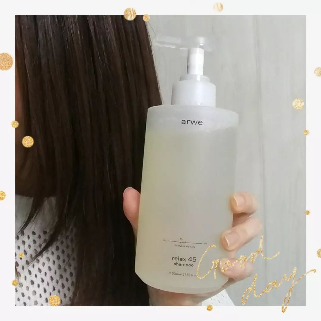 リラックス45シャンプー/arwe/市販シャンプーを使ったクチコミ(6枚目)