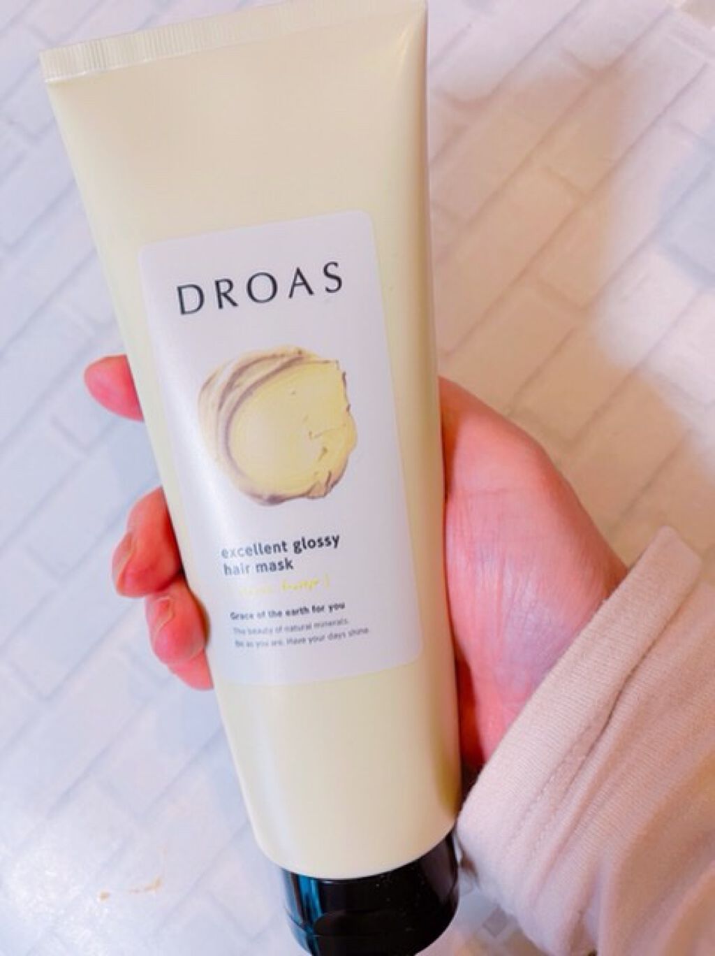 クレイヘアマスク エクセレントグロッシー/DROAS/ヘアマスク・ヘアパックを使ったクチコミ(2枚目)