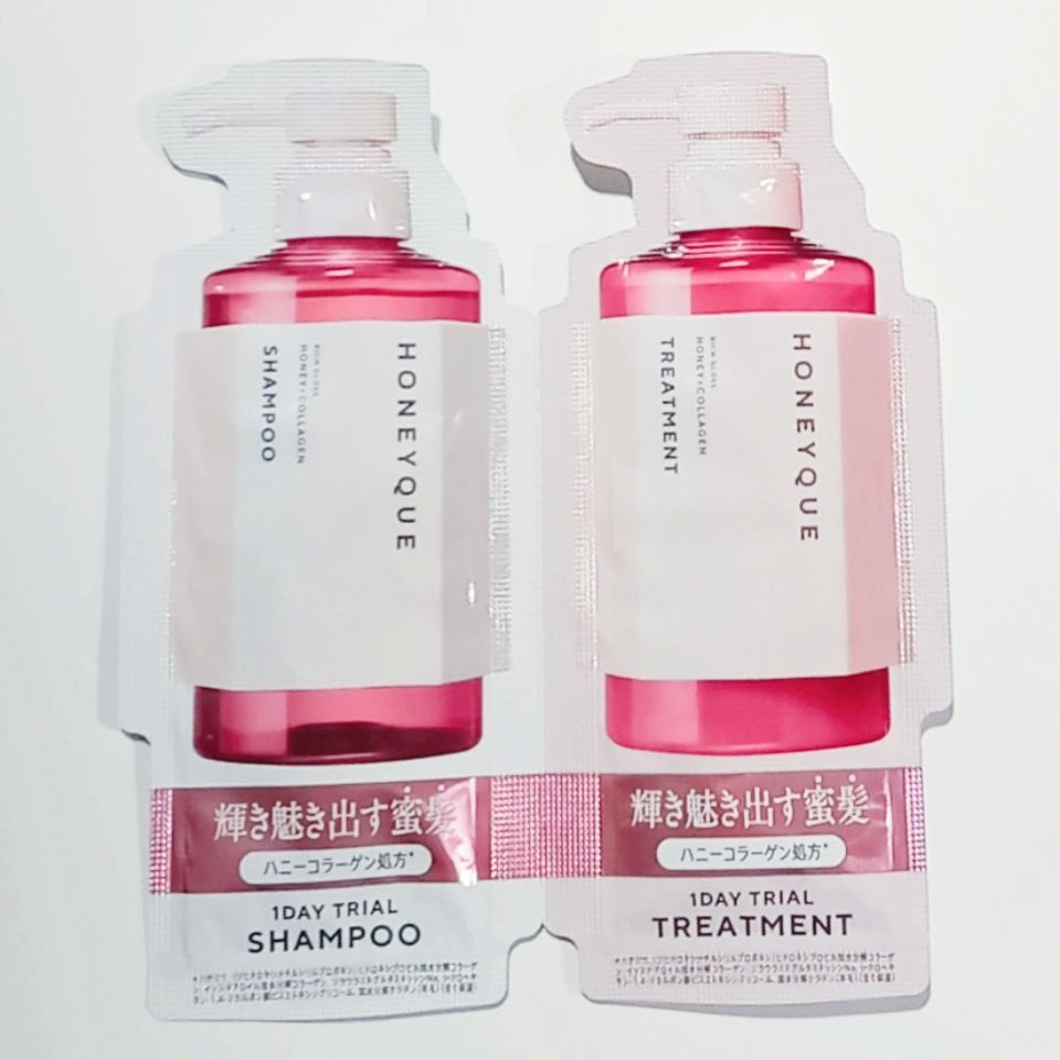 リッチグロス シャンプー シャイニー/ヘアトリートメント シャイニー/ハニーク/市販シャンプーを使ったクチコミ(1枚目)