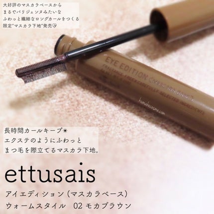 エテュセ アイエディション(マスカラベース)ウォームスタイル/ettusais/マスカラ下地を使ったクチコミ(1枚目)