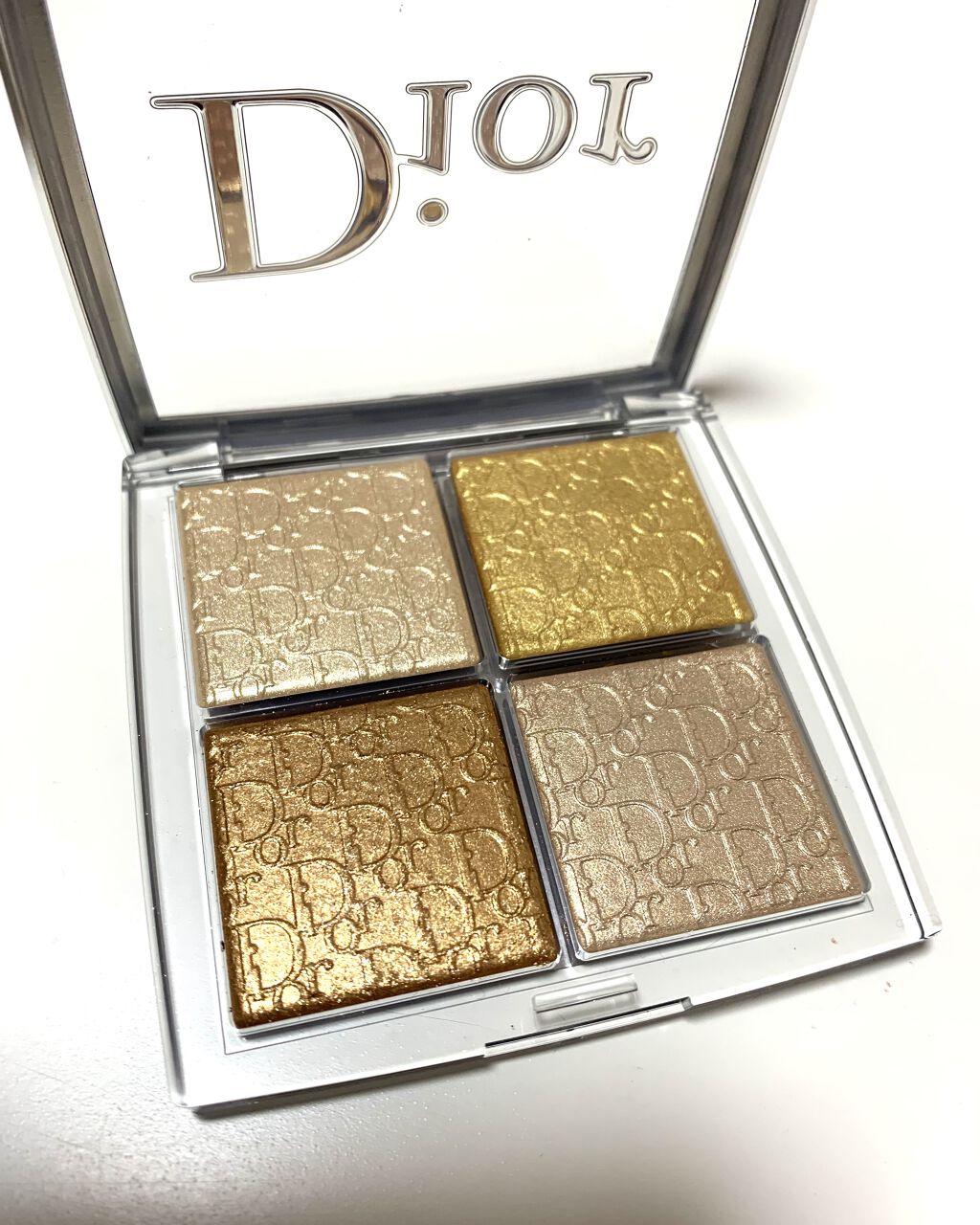 【旧】ディオール バックステージ フェイス グロウ パレット/Dior/ハイライトを使ったクチコミ（2枚目）