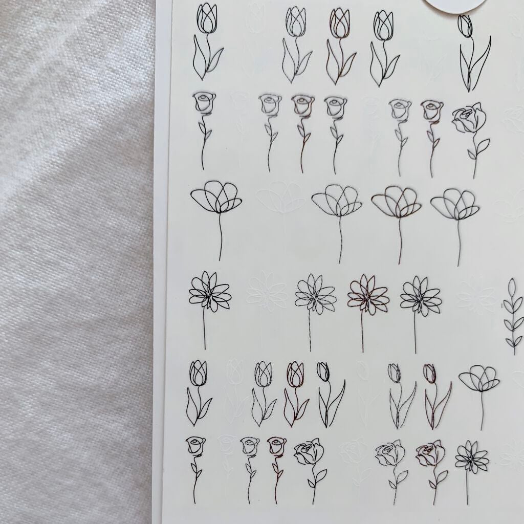 しずくネイルシール/キャンドゥ/ネイルシールを使ったクチコミ(6枚目)