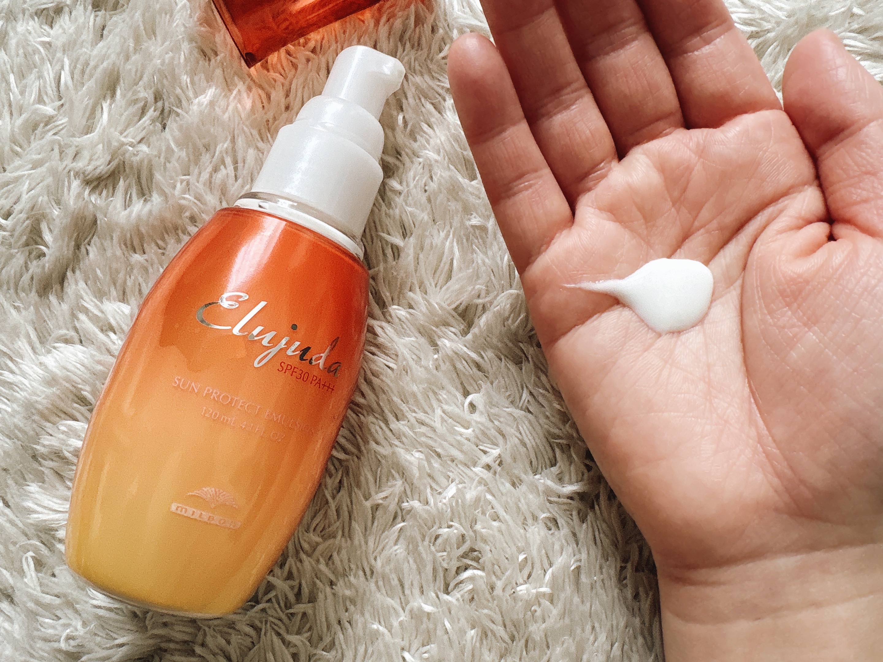 サンプロテクト エマルジョン/エルジューダ/ヘアミルクを使ったクチコミ（2枚目）