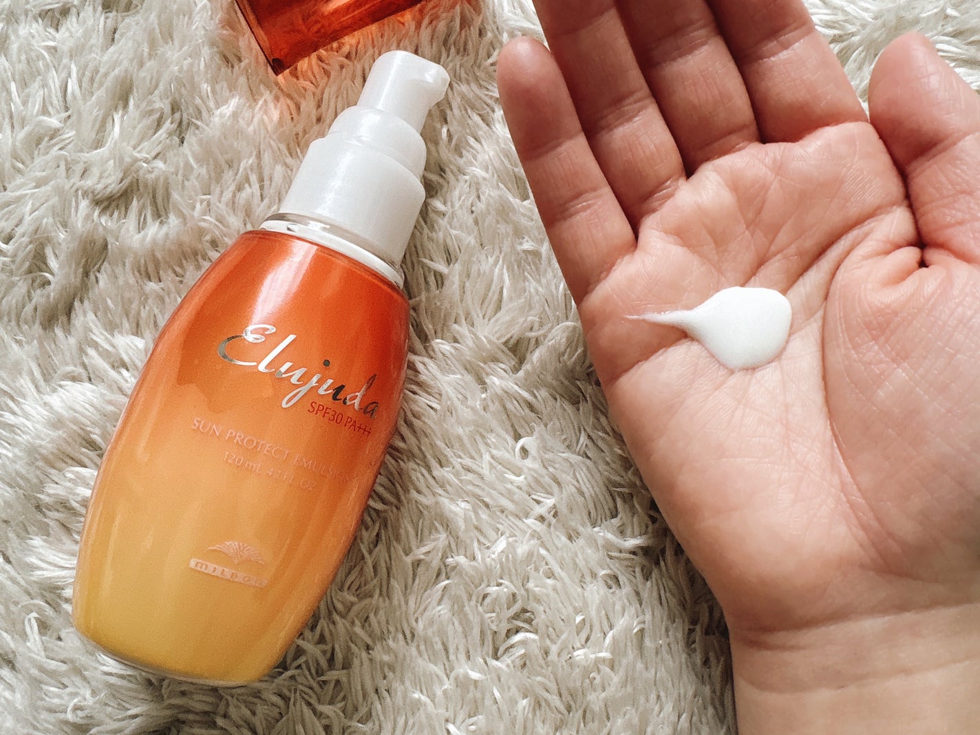 サンプロテクト エマルジョン/エルジューダ/ヘアミルクを使ったクチコミ(2枚目)