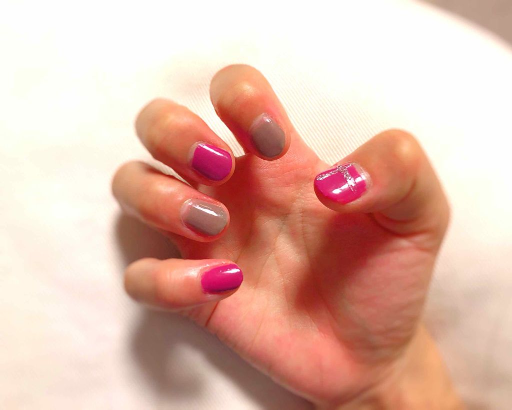 エモダ×ジェリー ネイルカラー/エモダ コスメティクス/マニキュアを使ったクチコミ（2枚目）