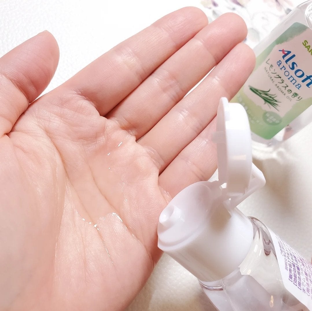 アルソフトアロマ 手指消毒ローション ラベンダーの香り/サラヤ/その他を使ったクチコミ(3枚目)