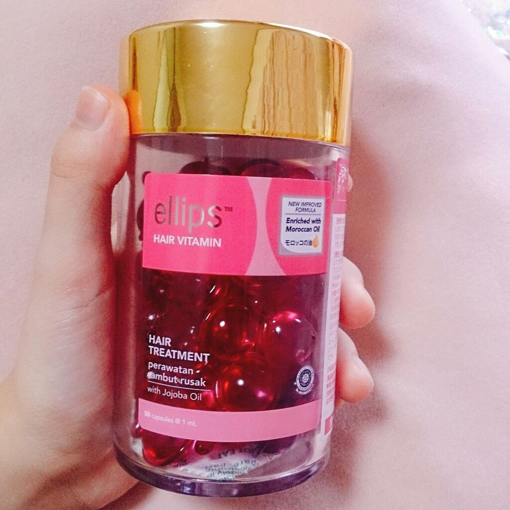 ヘアーオイル【ヘアエッセンス】/ellips/ヘアオイルを使ったクチコミ(2枚目)