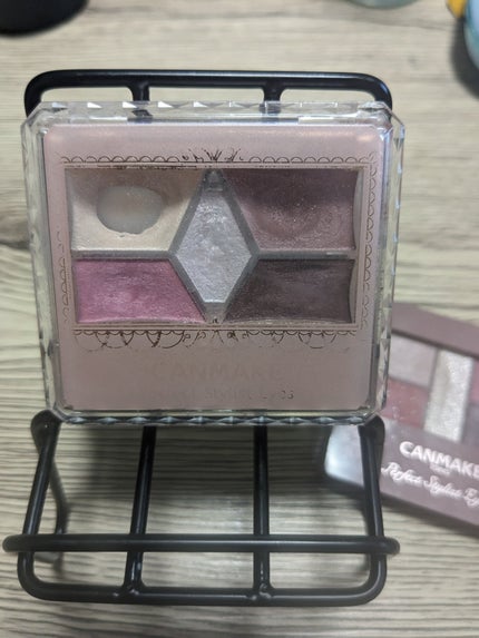 パーフェクトスタイリストアイズ/キャンメイク/アイシャドウパレットを使ったクチコミ(4枚目)