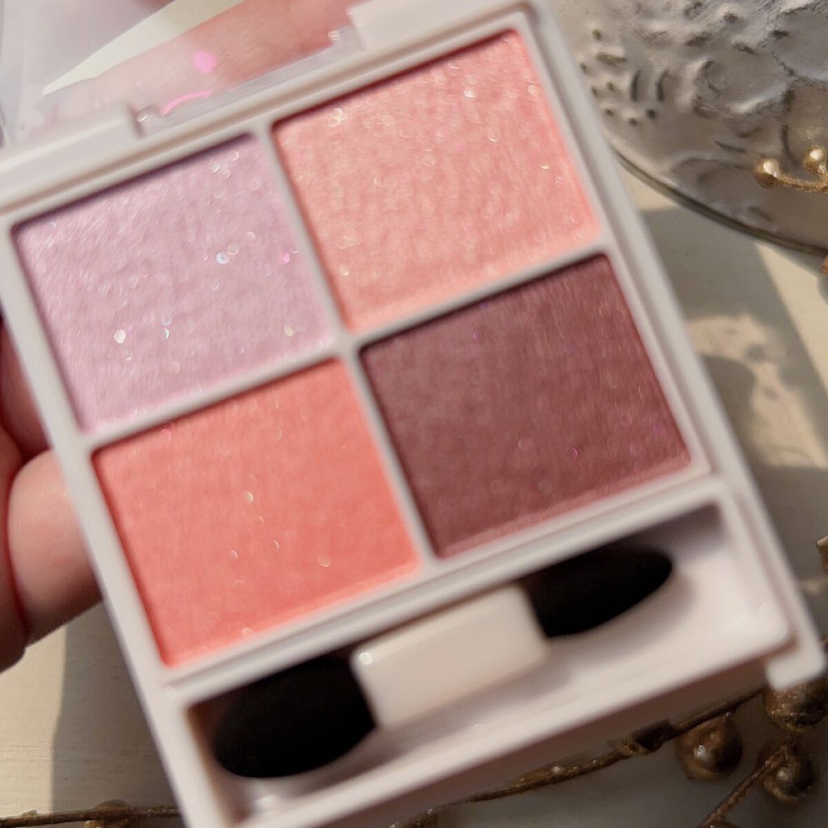 シルキースフレアイズ/キャンメイク/アイシャドウパレットを使ったクチコミ(4枚目)