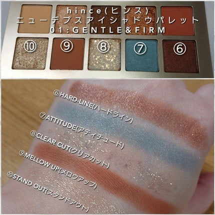 ニューデップスアイシャドウパレット/hince/アイシャドウパレットを使ったクチコミ(4枚目)