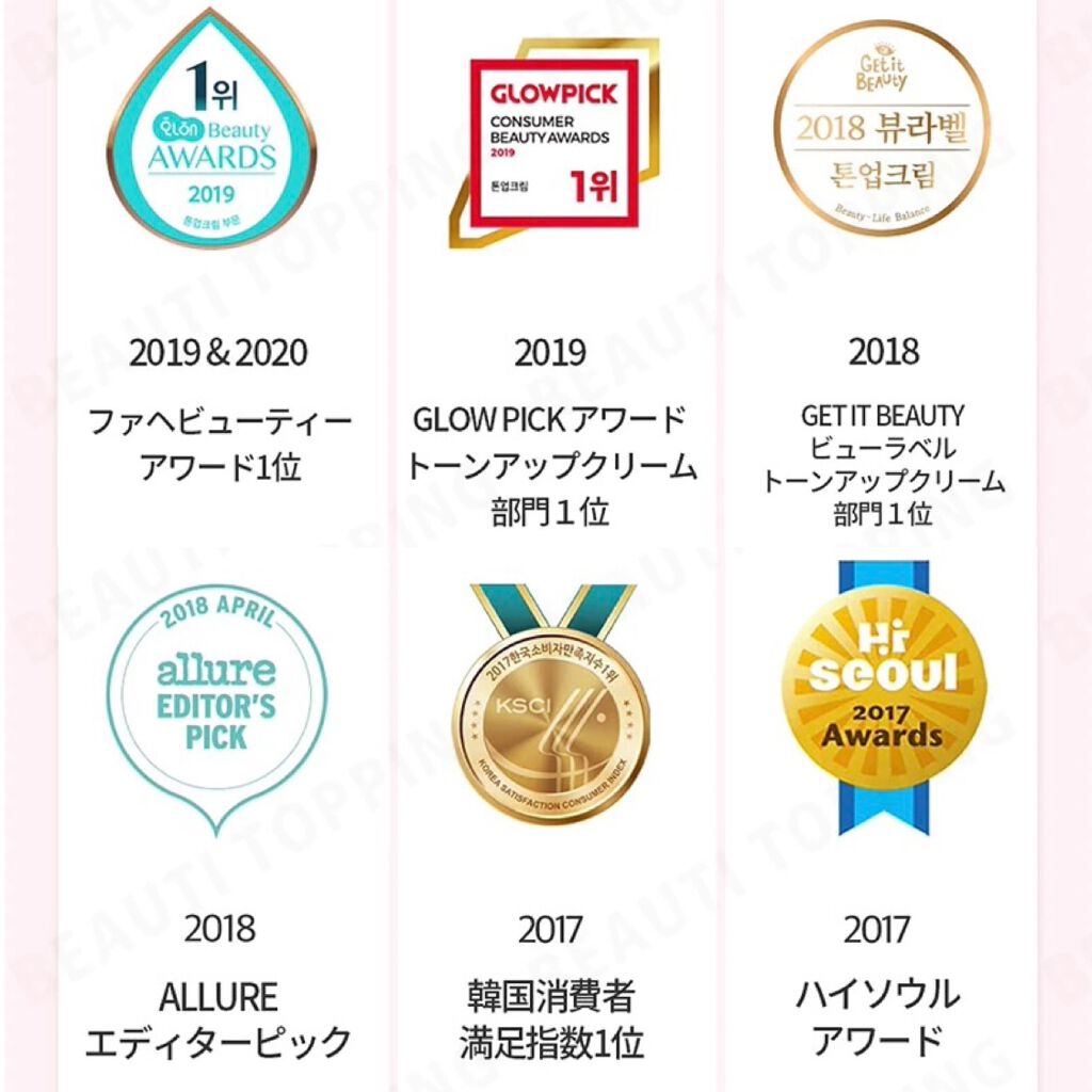 ホワイトニングドレストーンアップクリーム/COSNORI/化粧下地を使ったクチコミ（3枚目）