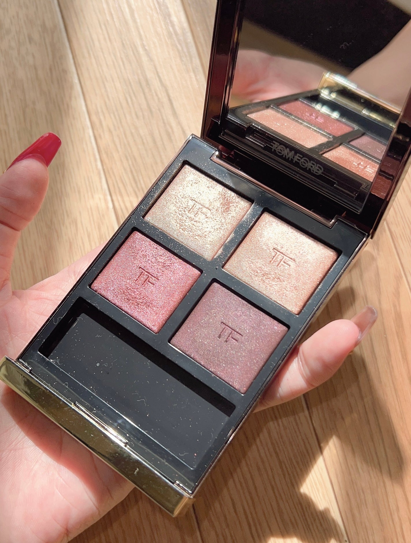 アイ カラー クォード/TOM FORD BEAUTY/アイシャドウパレットを使ったクチコミ(2枚目)