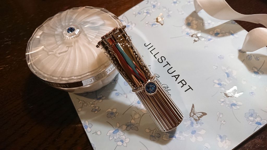 サムシングピュアブルー セント マイリップス/JILL STUART/口紅を使ったクチコミ(2枚目)