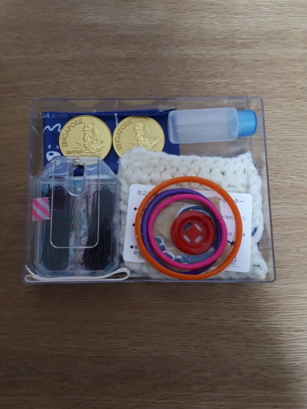 3段式クリアーケース/DAISO/その他化粧小物を使ったクチコミ(4枚目)