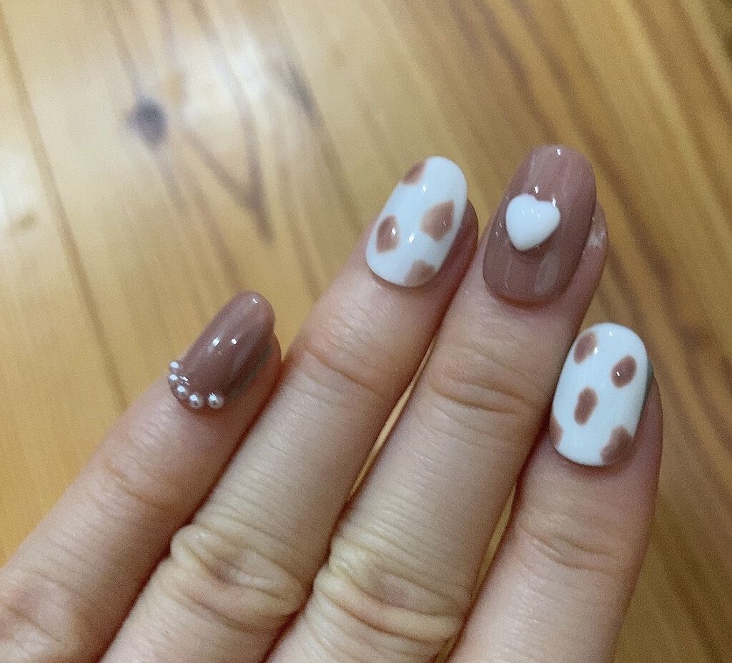 BRG ジェルネイル/DAISO/ジェルネイルを使ったクチコミ（3枚目）