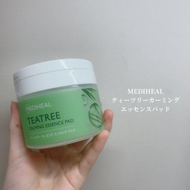 MEDIHEAL ティーツリーカーミングエッセンスパッドのクチコミ「\これさえあれば安心💡/


　MEDIHEAL  
　　　ティーツリーカーミングエッセンスパ.....」（2枚目）