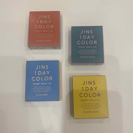JINS1DAYCOLOR/JINS/ワンデー(1DAY)カラコンを使ったクチコミ(1枚目)