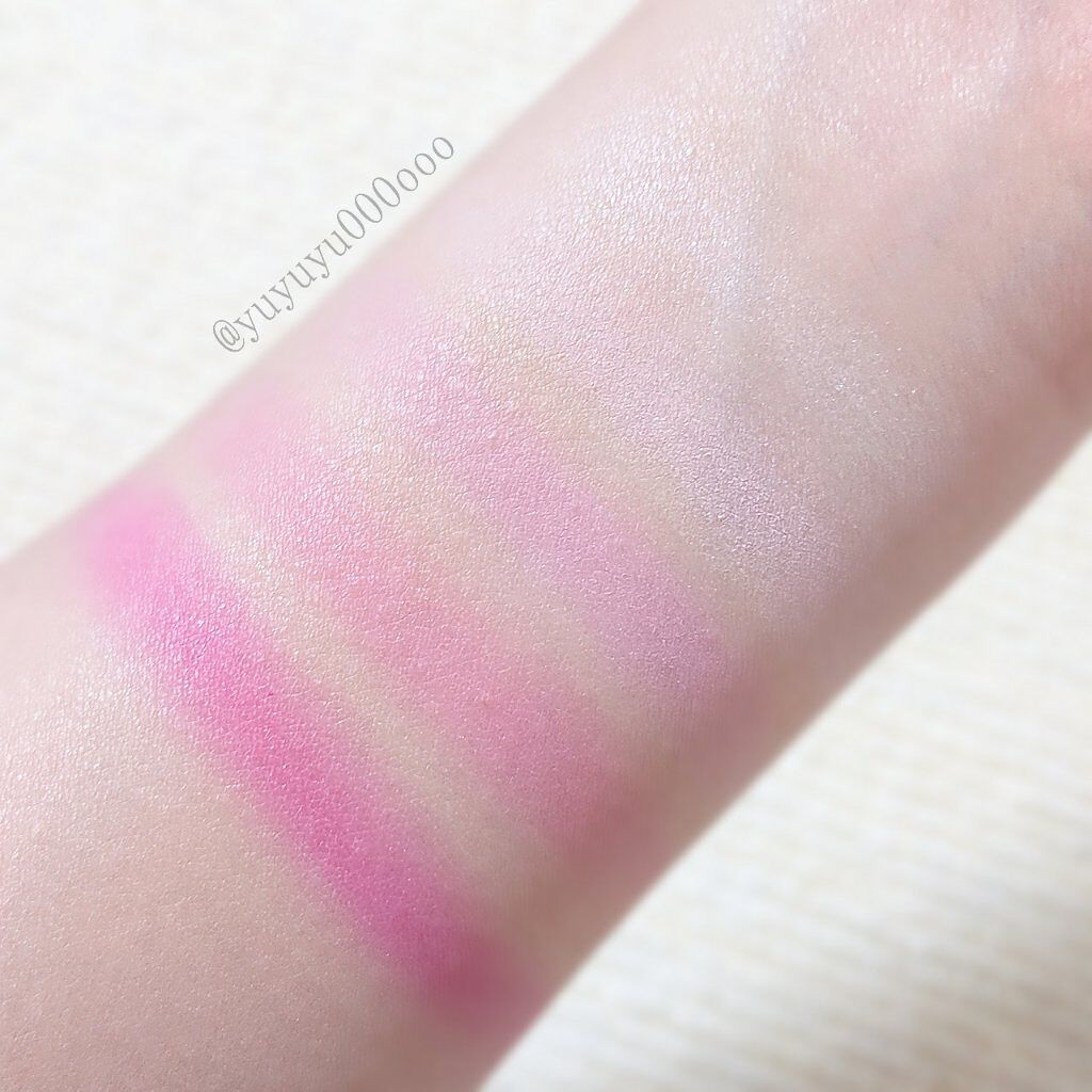 ジルスチュアート ブルーム ミックスブラッシュ コンパクト 02 baby lilac/JILL STUART/パウダーチークを使ったクチコミ（3枚目）