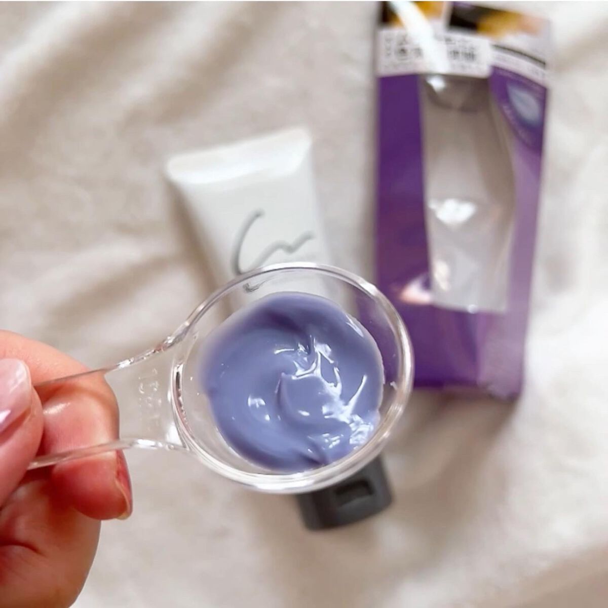 オールインワンヘアパック/シェリーヴェール/ヘアカラーを使ったクチコミ(4枚目)