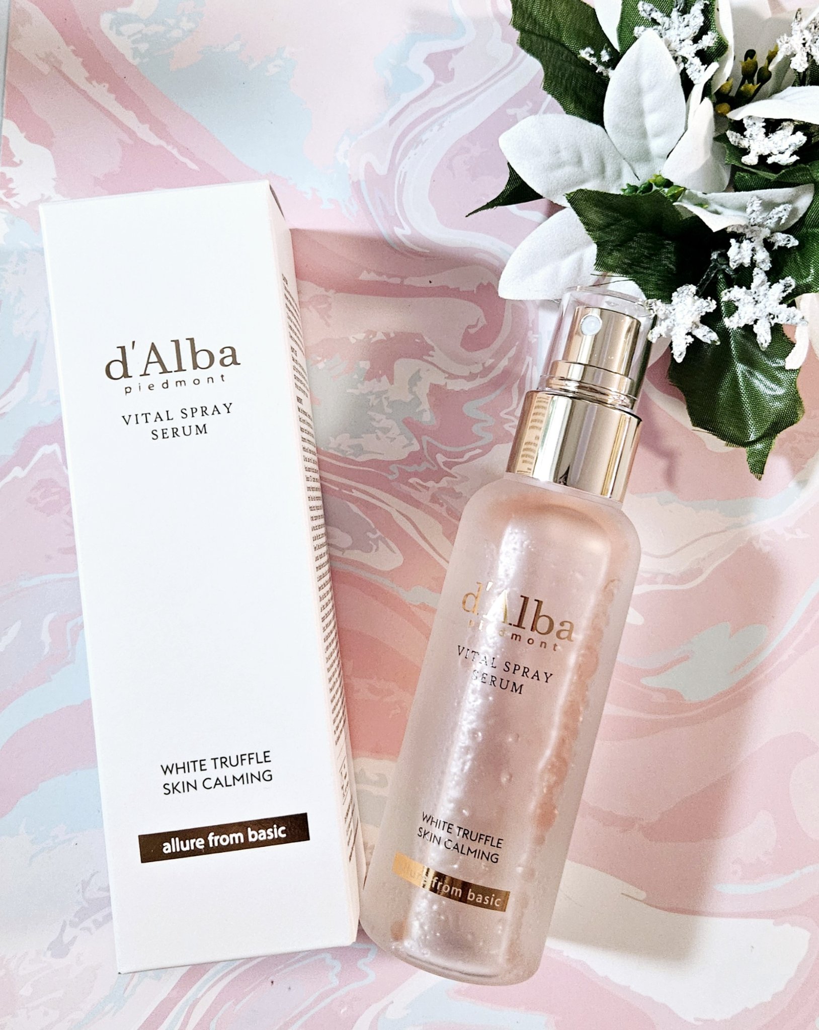 ダルバ ホワイトトリュフバイタルスプレーセラム/ダルバ/ミスト状化粧水を使ったクチコミ（1枚目）