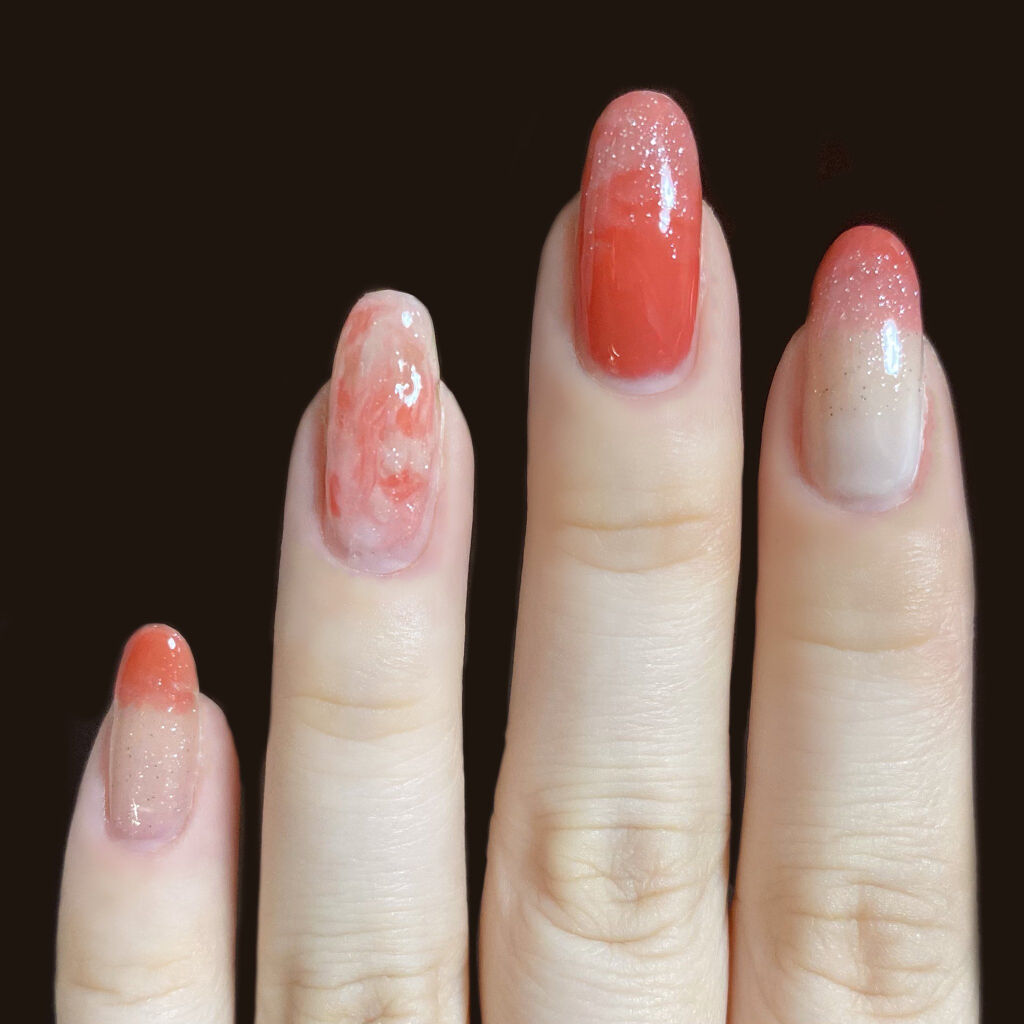 カラフルネイルズ/キャンメイク/マニキュアを使ったクチコミ（2枚目）