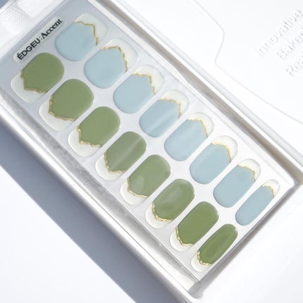 EDGEU ジェルネイルシール/EDGEU/ネイルシールを使ったクチコミ(3枚目)