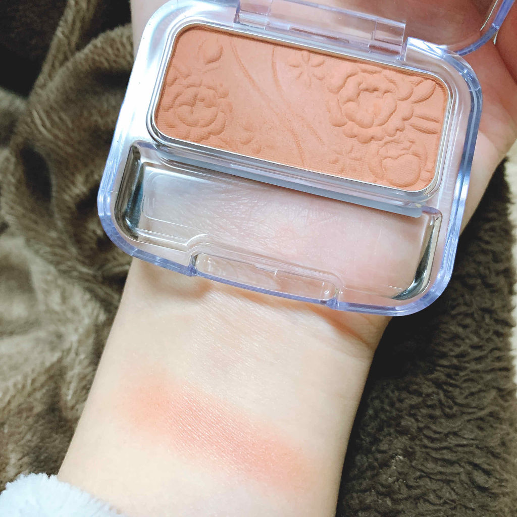 ナチュラル チークN/CEZANNE/パウダーチークを使ったクチコミ（1枚目）