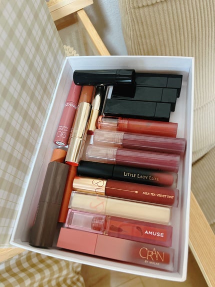 リップカラーシールド/CEZANNE/口紅を使ったクチコミ(3枚目)