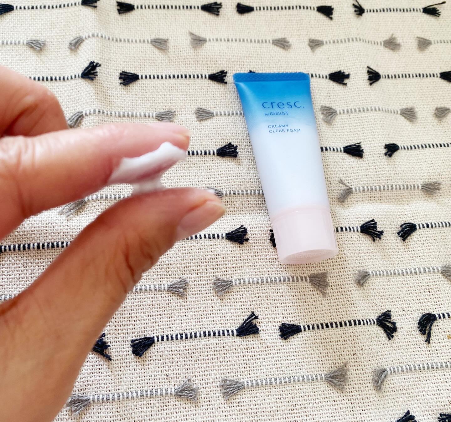クリーミー クリアフォーム/cresc. by ASTALIFT/洗顔フォームを使ったクチコミ（2枚目）