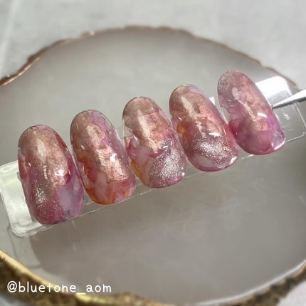 ⋆͛🦖⋆͛aomi on LIPS 「pinknuance…♡マグちゃん仕込んだりしてインクで遊びま..」(7枚目)