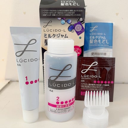 ミルクジャム 髪色もどし/ルシードエル/ヘアカラーを使ったクチコミ(5枚目)