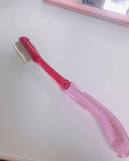 マスカラコーム メタルN(ナチュラル)/チャスティ/その他化粧小物を使ったクチコミ(1枚目)