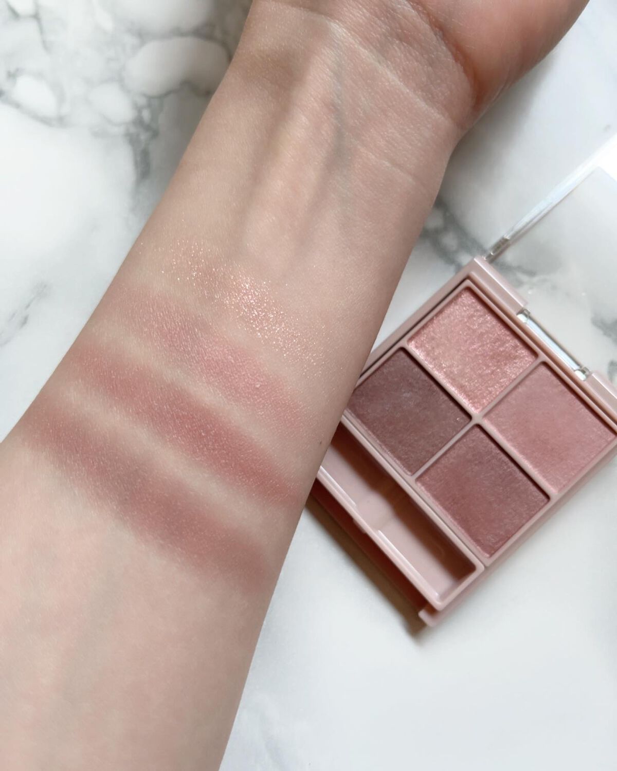 シルキースフレアイズ(マットタイプ)/キャンメイク/アイシャドウパレットを使ったクチコミ(3枚目)