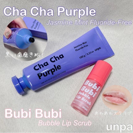 Cha Cha Charcoal Jasmin Mint Toothpaste/chacha/歯磨き粉を使ったクチコミ(1枚目)