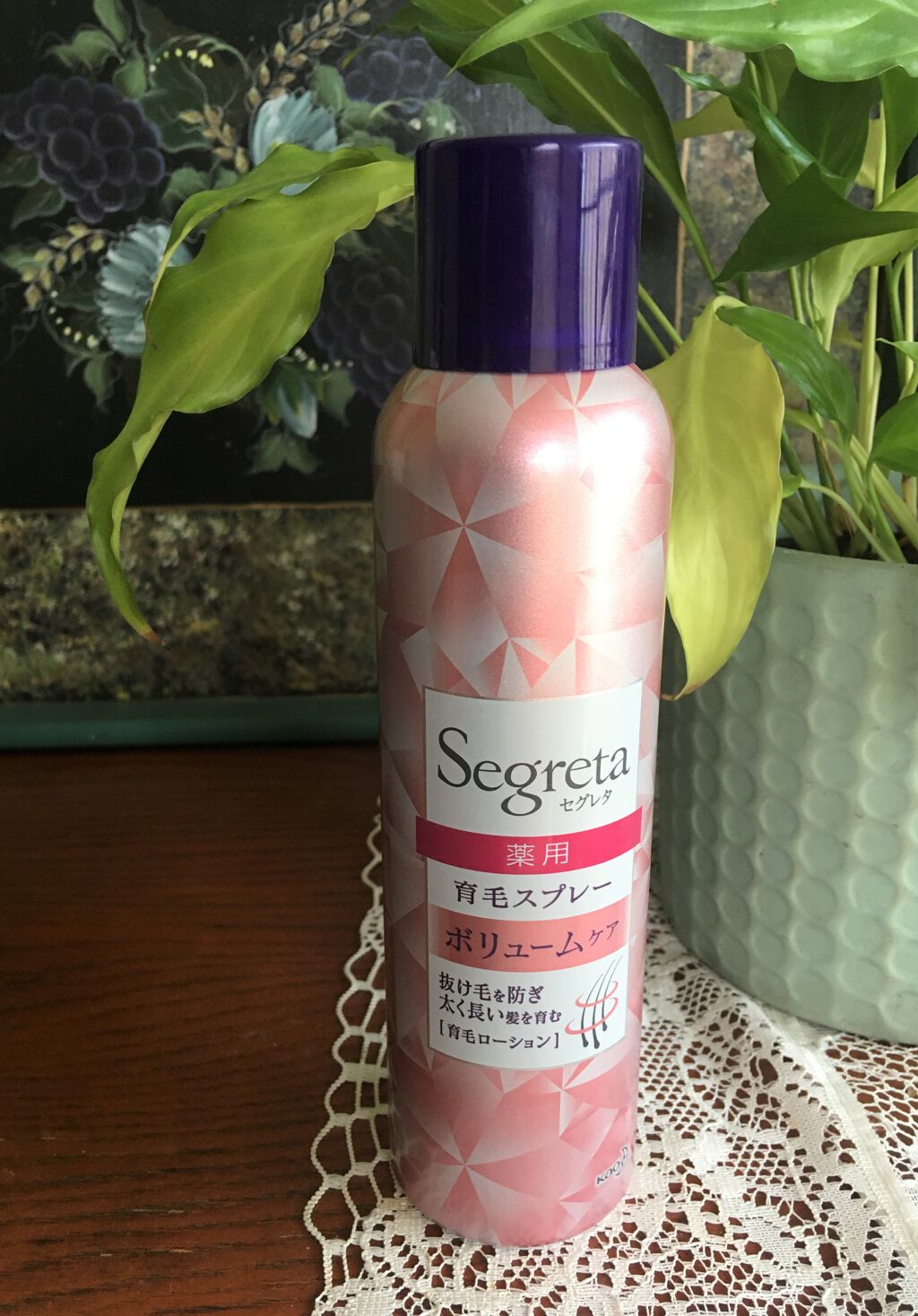 育毛スプレー ボリュームケア/セグレタ/頭皮ローションを使ったクチコミ（1枚目）
