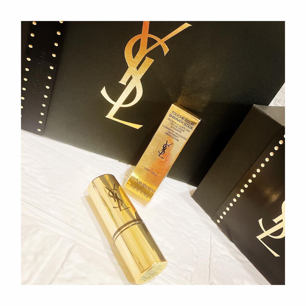 ラディアント タッチ シマー スティック/YVES SAINT LAURENT BEAUTE/ジェル・クリームチークを使ったクチコミ(3枚目)